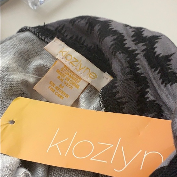 Klozlyne Abstract Print Collar Dress NWT - Picture 7 of 7